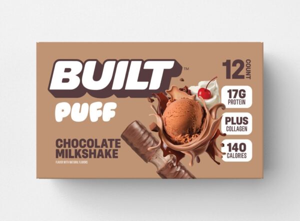 chocolate milkshake puff