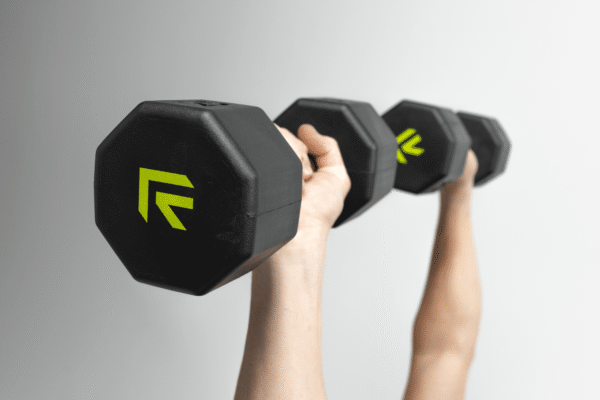 octo rubber dumbbell (sold individually) octo rubber dumbbell (sold individually)