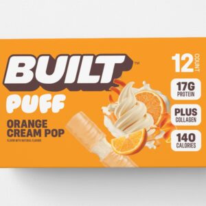orange cream pop puff