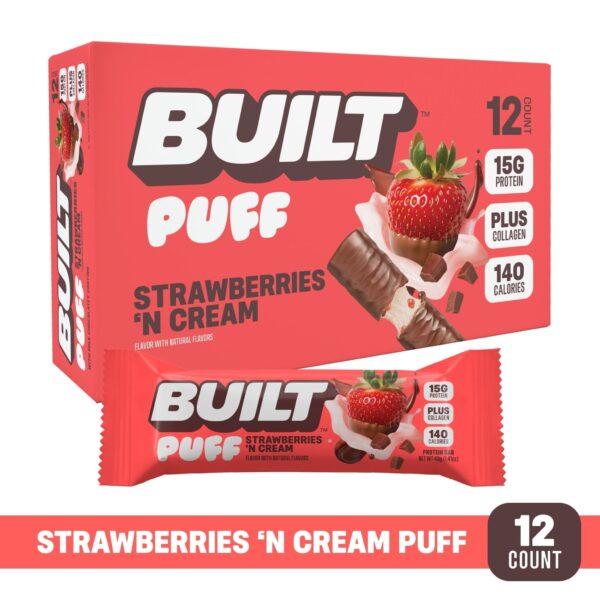 strawberries 'n cream puff strawberries 'n cream puff