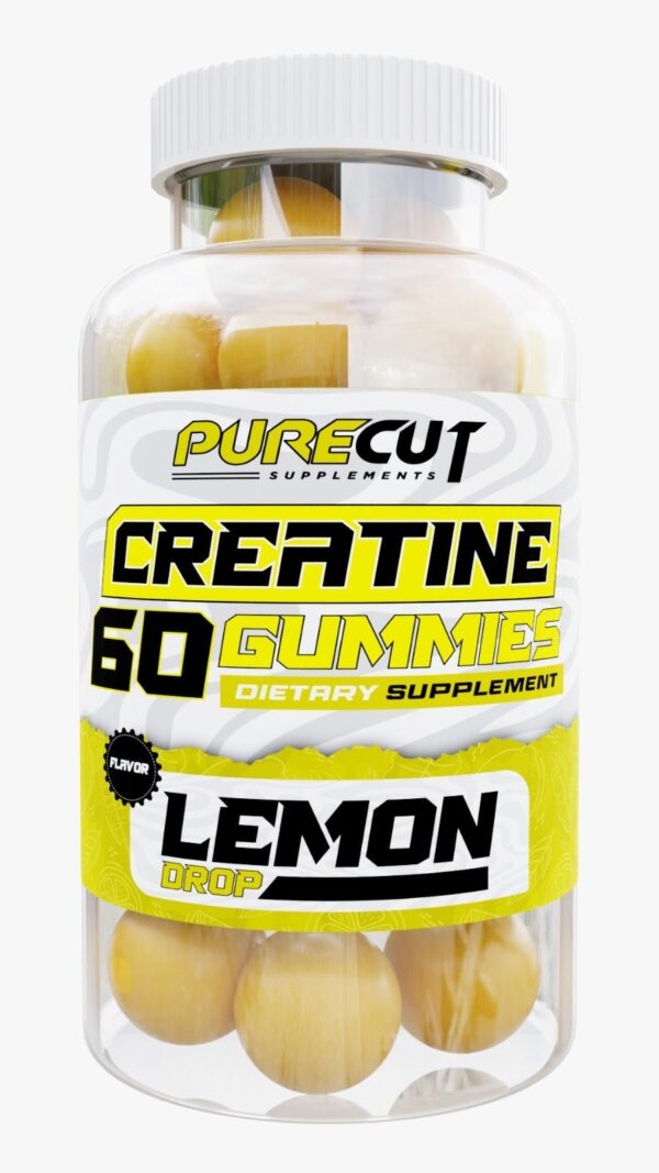 pure gains // advanced creatine gummies lemon drop