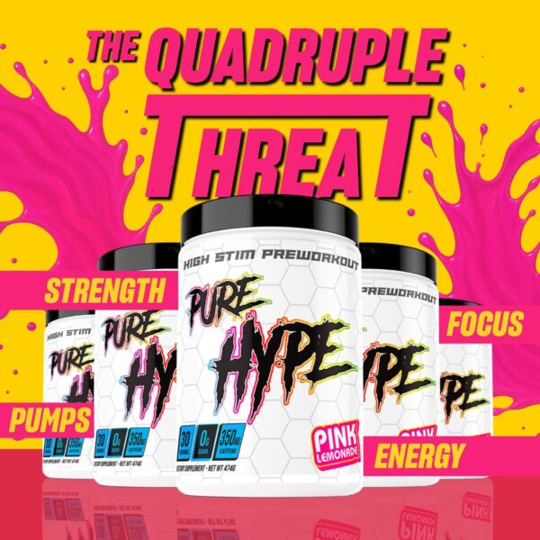Multiple Pure Hype tubes