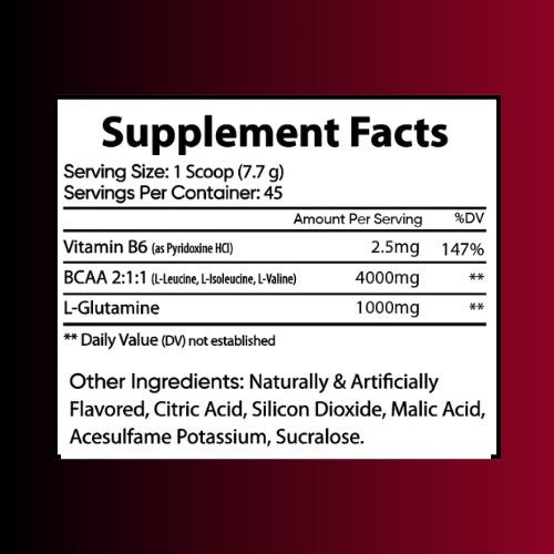 pure recovery // advanced bcaa's