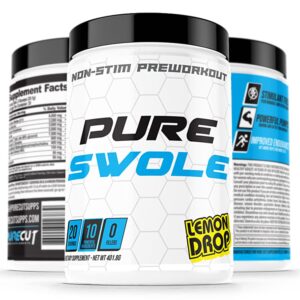 pure swole // non stim preworkout Pure Swole Non Stim Preworkout - Pure Cut Supplements
