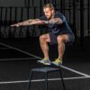 steel plyo boxes – heavy duty plyometric jump platforms with anti slip rubber top – available in 12", 18", and 24" heights – stackable, stable, built for strength and conditioning