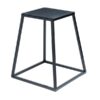 steel plyo boxes – heavy duty plyometric jump platforms with anti slip rubber top – available in 12", 18", and 24" heights – stackable, stable, built for strength and conditioning