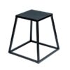 steel plyo boxes – heavy duty plyometric jump platforms with anti slip rubber top – available in 12", 18", and 24" heights – stackable, stable, built for strength and conditioning