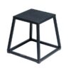 steel plyo boxes – heavy duty plyometric jump platforms with anti slip rubber top – available in 12", 18", and 24" heights – stackable, stable, built for strength and conditioning