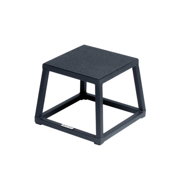 steel plyo boxes – heavy duty plyometric jump platforms with anti slip rubber top – available in 12", 18", and 24" heights – stackable, stable, built for strength and conditioning